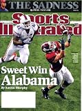 Sports Illustrated December 14 2009 Colin Peak/University of Alabama on Cover, The Sadness - Tiger Woods, Alabama is #1, Vince Young/Tennessee Titans