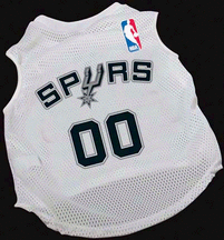 San Antonio Spurs Basketball Pet Jersey (Large)