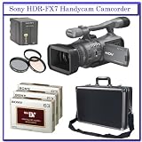 Sony HDR-FX7 3-CMOS Sensor HDV High-Definition Handycam Camcorder with 20x Optical Zoom + Willoughy's Professional Users Package