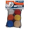 STX Six Pack of Assorted Color Lacrosse Balls