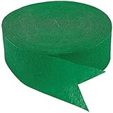 Emerald Green Jumbo Streamers (500 ft)