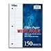 TOPS Filler Paper, Wide Rule, 10.5 x 8 Inches, 16 Pound, 150 Sheets, White, (62325)