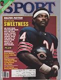 Walter Payton (Sport Magazine) (October 1984) (Chicago Bears)