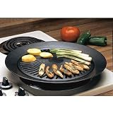 Chefmaster KTGR5 13-Inch Smokeless Stovetop Barbecue Grill by Chefmaster