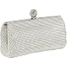 Whiting & Davis Dimple Mesh Framed Clutch