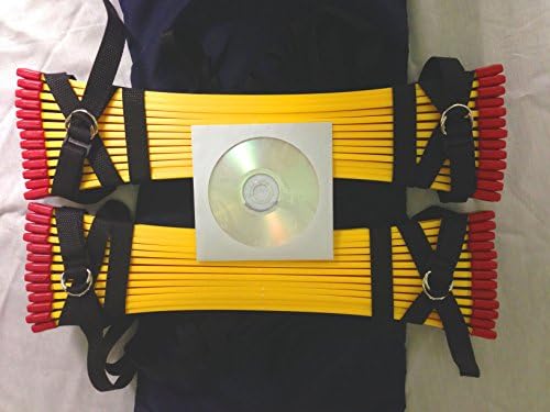 44 Foot Speed Agility Ladder with Drills Dvd Sports Training for All Sports Including Soccer Basketball,volleyball, Baseball, Football and More