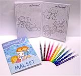 Eigenschaften NICI  / NICI Little Wingels Malbuch