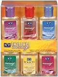 K-Y Touch Massage Body Massage Oils Kit (6-Count Bottles)