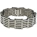 Titanium Bracelets with Matte finish and shiny polish - Length: 8.5