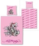 Eigenschaften Ed Hardy / Ed Hardy Bettwäsche Koi Fisch pink