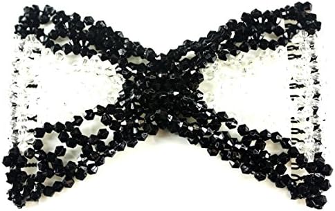 ChickMod Women One Size Midnight Bow African Butterfly Hair Clip