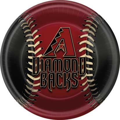 Arizona Diamondbacks Lunch Plates 18ct