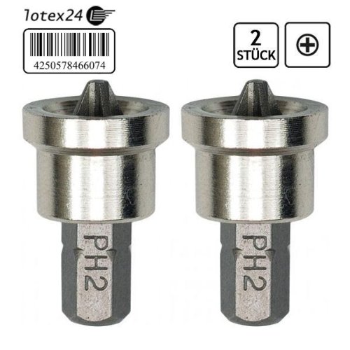 4x Bits Fermacell PH2 Tiefenbegrenzer