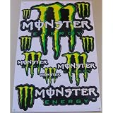 MONSTER モンスター クロー ステッカー シート グリーン 026