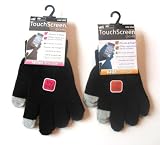 Ladies Touchscreen Gloves Compatible For Use With Iphone, Ipad, Ipod, Sat Navs And Other Touch Screen Devices - One Size
