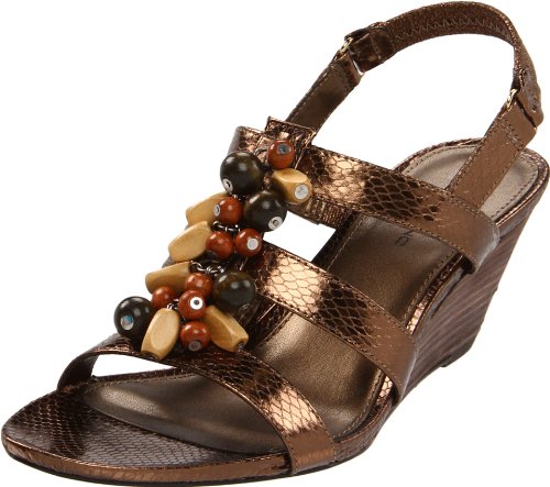Bandolino Women's Glendale Slingback Sandal,Bronze,6 M US