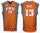 Steve Nash Jersey: adidas Orange Replica #13 Phoenix Suns Jersey - Large