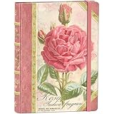 Punch Studios Library Writing Journal Rose Rosa Indica