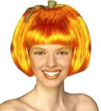 Adult Pumpkin Spice Wig - Adult Std.