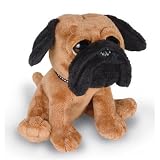 Plush Pug, Bright Eyes Pug 10"
