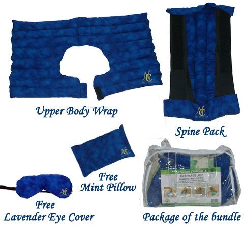 Nature Creation Natural Aromatherapy Hot and Cold Heat Pack Herbal Ultimate Set