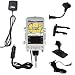 Search Our Specialty Mall : Car / Auto Multi Adapter Mount Holder GPS Navigation Kit for the Garmin iQue 3600 with built in charger - Gomadic Brand