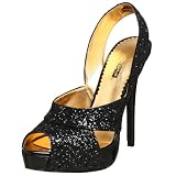 Report Signature Women's Carleton Glitter Open Toe Pump