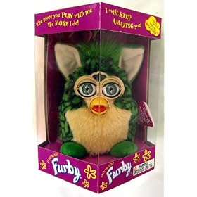 Green Turtle Furby Interactive Pet, Speaks Furbish! by FURBY