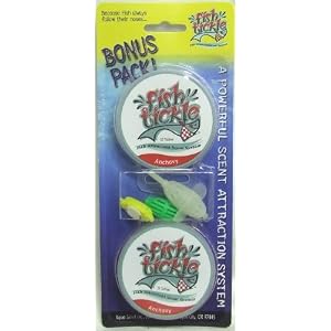 AQUA-SCENT Fish Tickle Attractant Pellets Anchovy BONUS PACK! 32 tablets, 2 Aqua bugs and 1 Aqua... by 