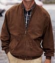 Goatsuede Baseball Jacket