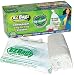 EZ Bagz EZ13TK 13-Gallon Tall Kitchen Trash Bags, 2-Set of 12 White Bags