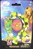 Hannah Montana Green and White Light Up Flower Bracelet