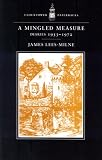 A Mingled Measure: Diaries 1953-1972