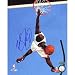 Steiner Sports NBA Nate Robinson White Jersey Dunk Overview Autographed 8-by-10-Inch Photograph