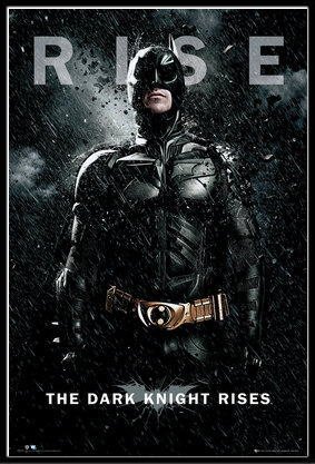 バットマン ダークナイト ライジング BATMAN THE DARK KNIGHT RISES Batman Rise ポスター フレームセット(120713)