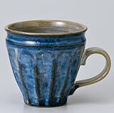 12角マグ灰ゴスマグ　【マグカップ 美濃焼】