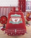 Liverpool FC Crest Duvet Cover and Pillowcase Kids Bedding