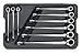 Westward 4NZL3 Ratcheting Combo Wrench Set, SAE, 9 Pc