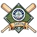 Seattle Mariners High Definition Plaque Clock