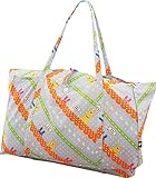 エムール×昭和西川 ロディ お昼寝布団用 バッグ 綿100％ ブルー