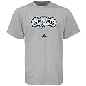 adidas San Antonio Spurs Ash Primary Logo T-shirt