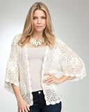 bebe Kimono Crochet Cover Up