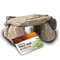 Zilla Reptile Habitat D&eacute;cor Shale Rock Den, Medium
