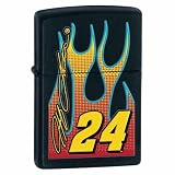 Jeff Gordon NASCAR Black Matte Finish Zippo