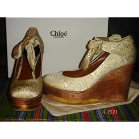 CHLOE PLATFORM PUMPS SHOES
