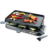 Classic 6-Person Black Raclette Grill