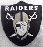 NFL Oakland RAIDERS Crest Embroidered PATCH