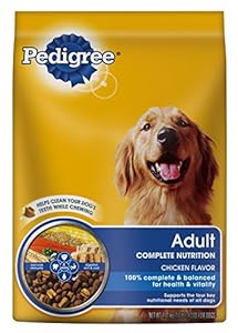 PEDIGREE Adult Complete Nutrition Chicken Flavor Dry Dog Food, 17 lb. Bag (Pack of 1) PEDIGREE Adult Complete Nutrition Chicken Flavor Dry Dog Food, 17 lb. Bag (Pack of 1)