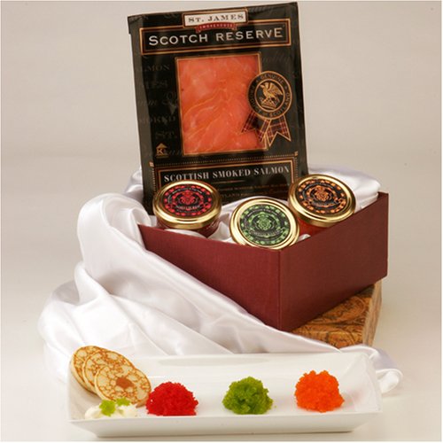 Sushi Caviar Gift Basket by Bemka.com