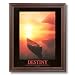 Framed Cherry DESTINY Motivational Canoe Pictures Art Print